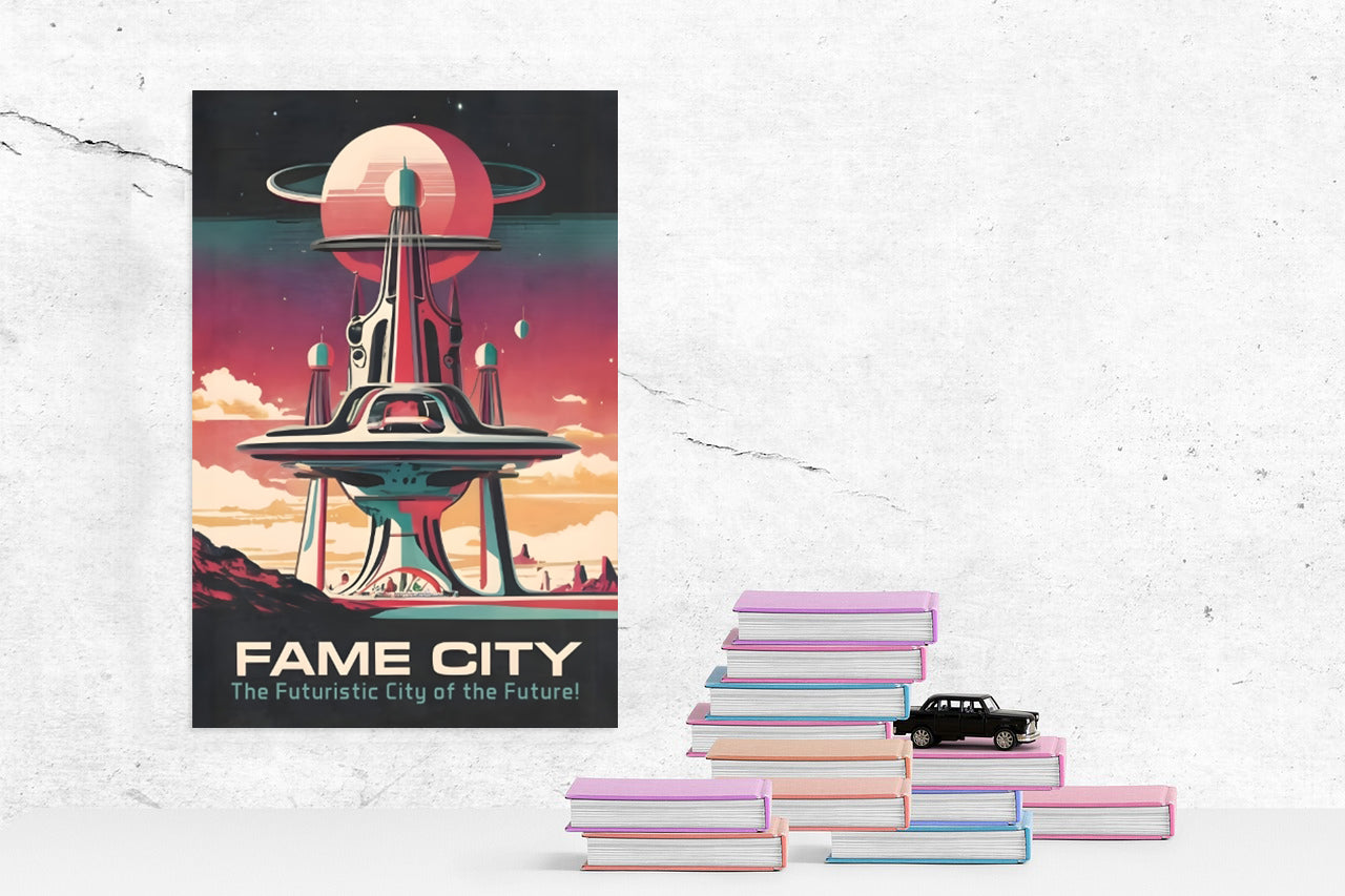 Fame City of the Future Postickers™ Print