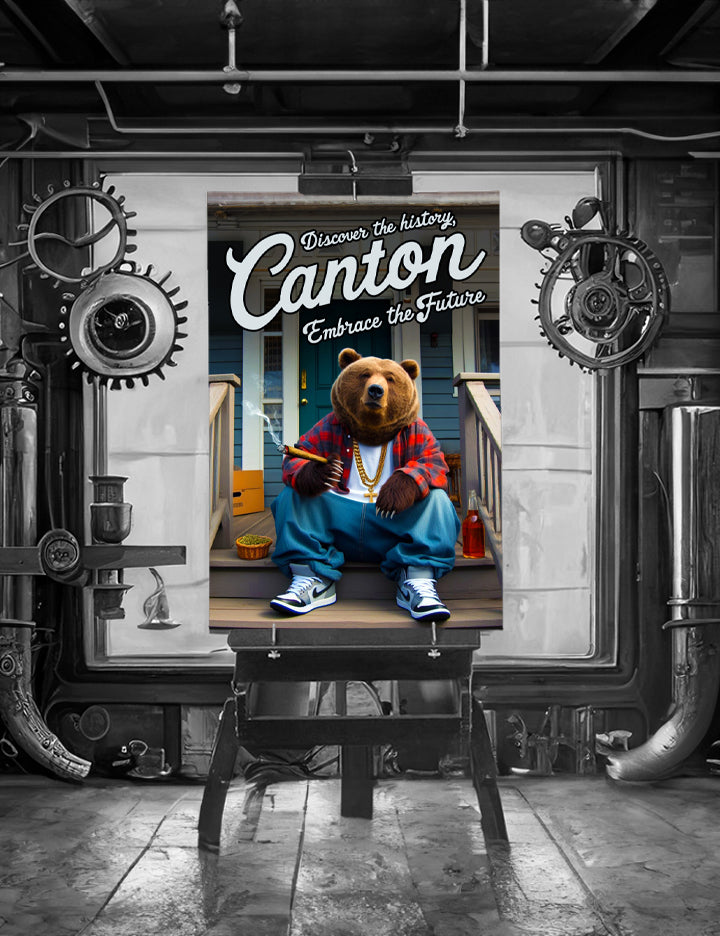 Local Welcome to Canton Postickers™ Print