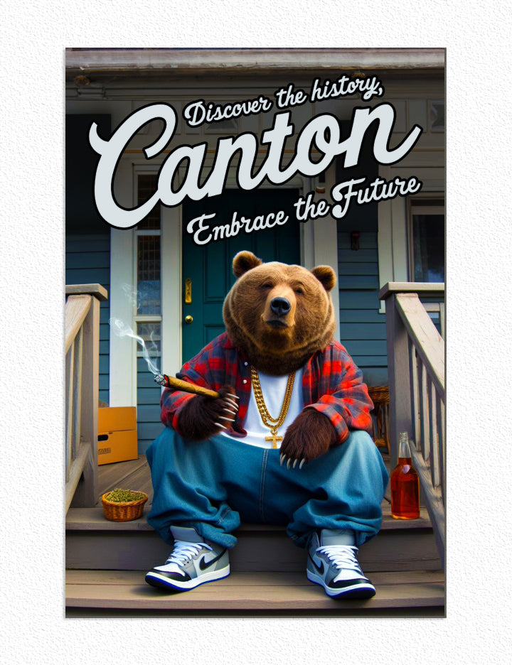 Local Welcome to Canton Postickers™ Print