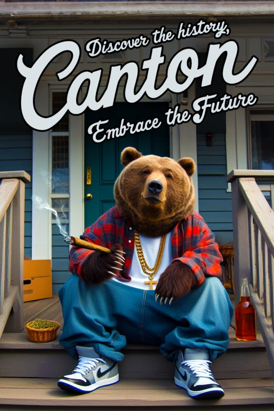 Local Welcome to Canton Postickers™ Print